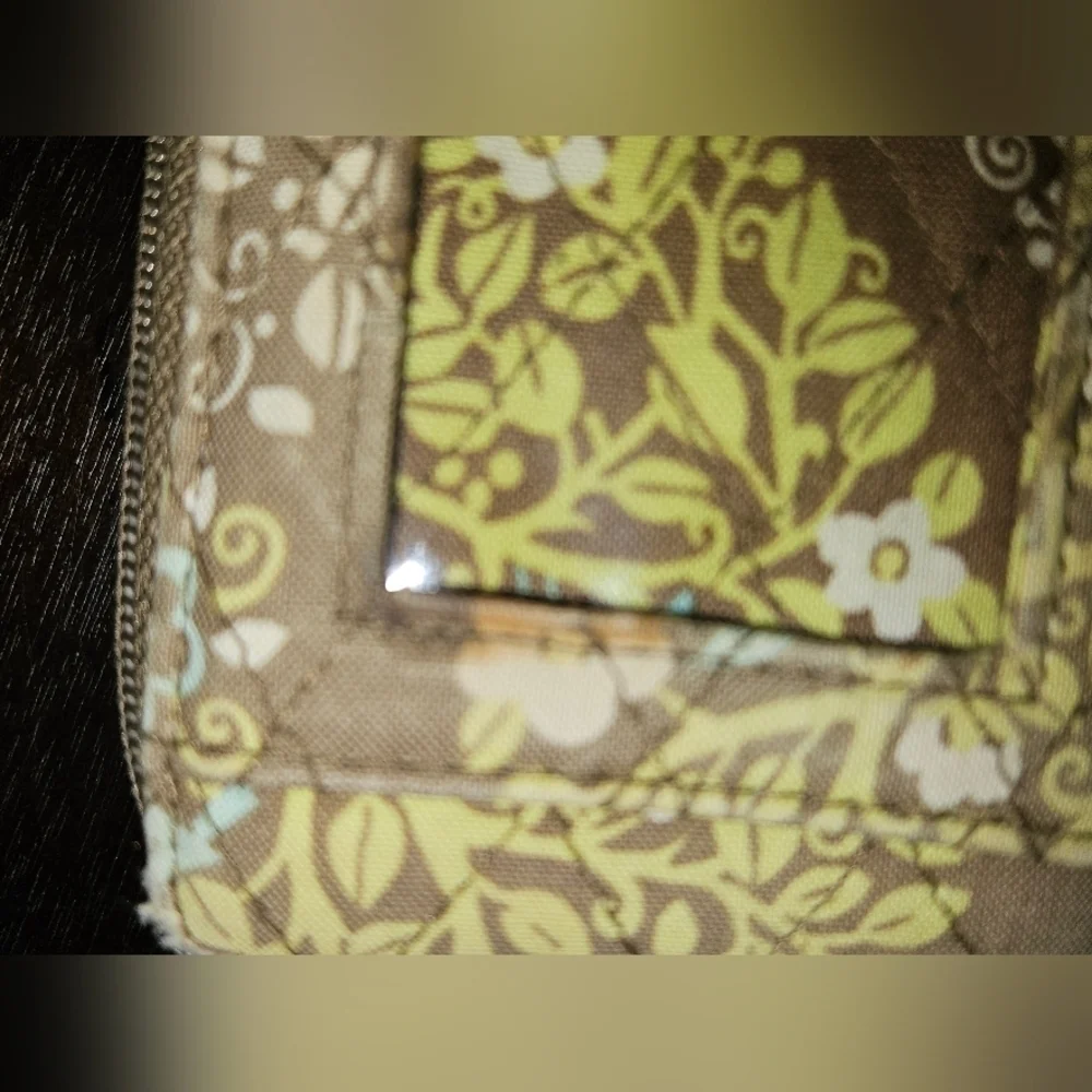 Vera bradley wristlet and purse set